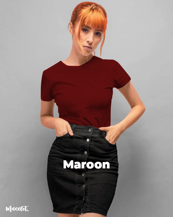 Plain T shirt combo (Pick any 3)