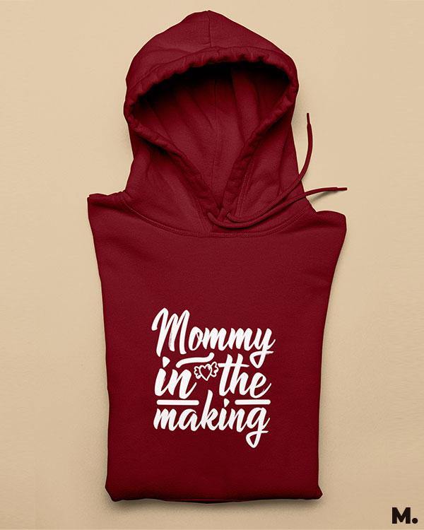 Printed hoodies - Mommy in the making - MUSELOT