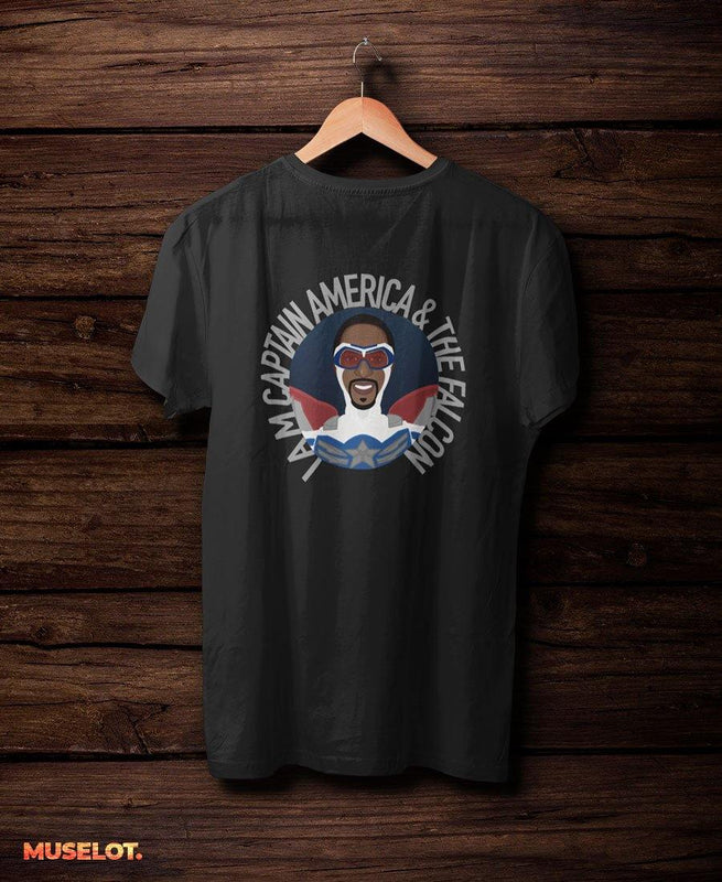 printed t shirts - Captain America & Falcon tshirts  - MUSELOT
