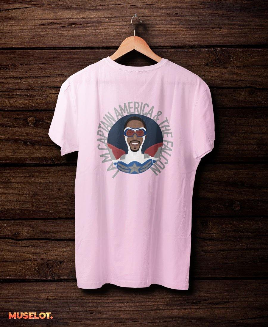 printed t shirts - Captain America & Falcon tshirts  - MUSELOT