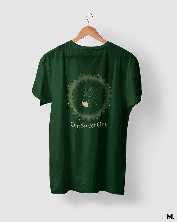 printed t shirts - Om sweet om  - MUSELOT