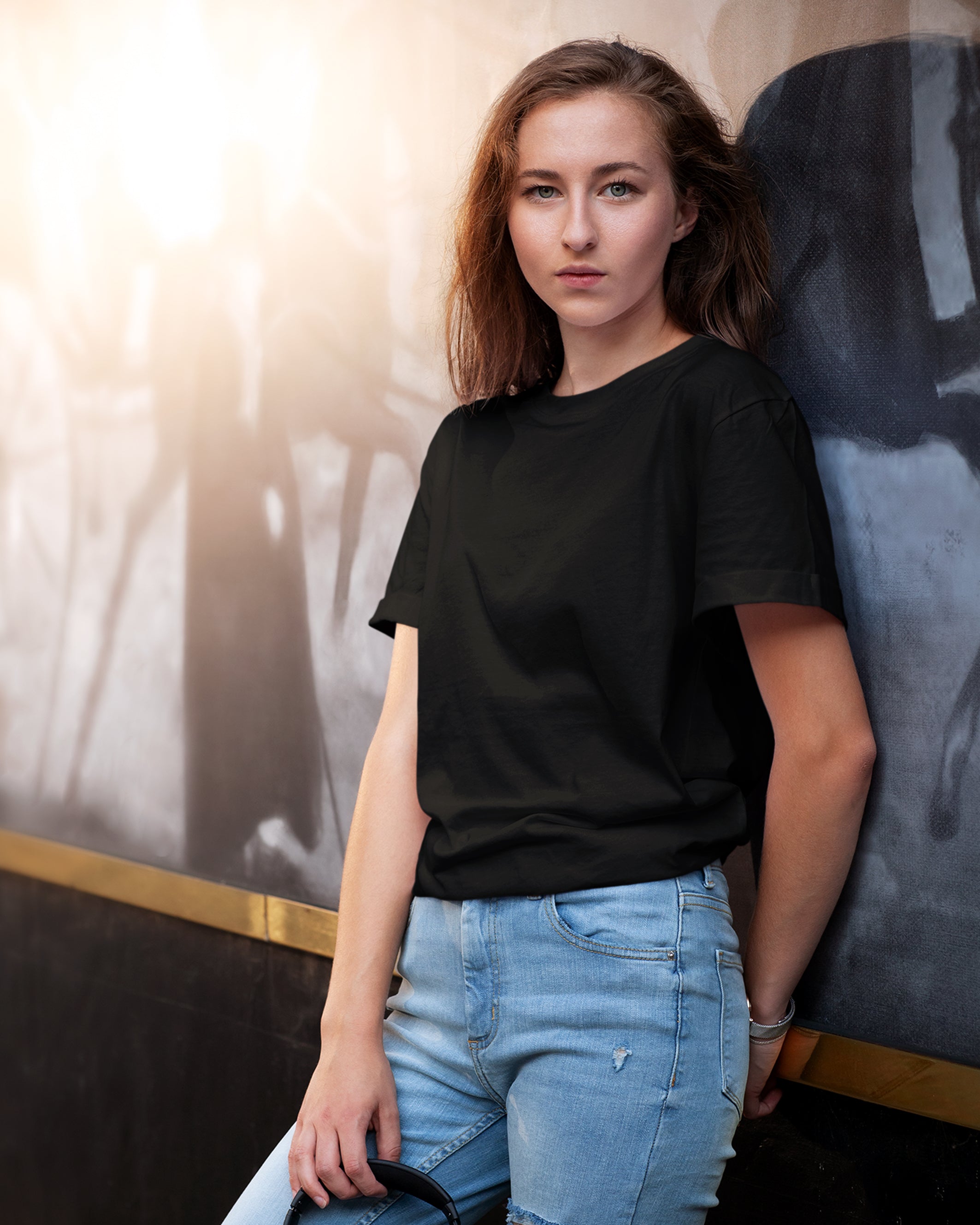 Shop all purpose black oversized t shirt for ultimate comfort |Muselot