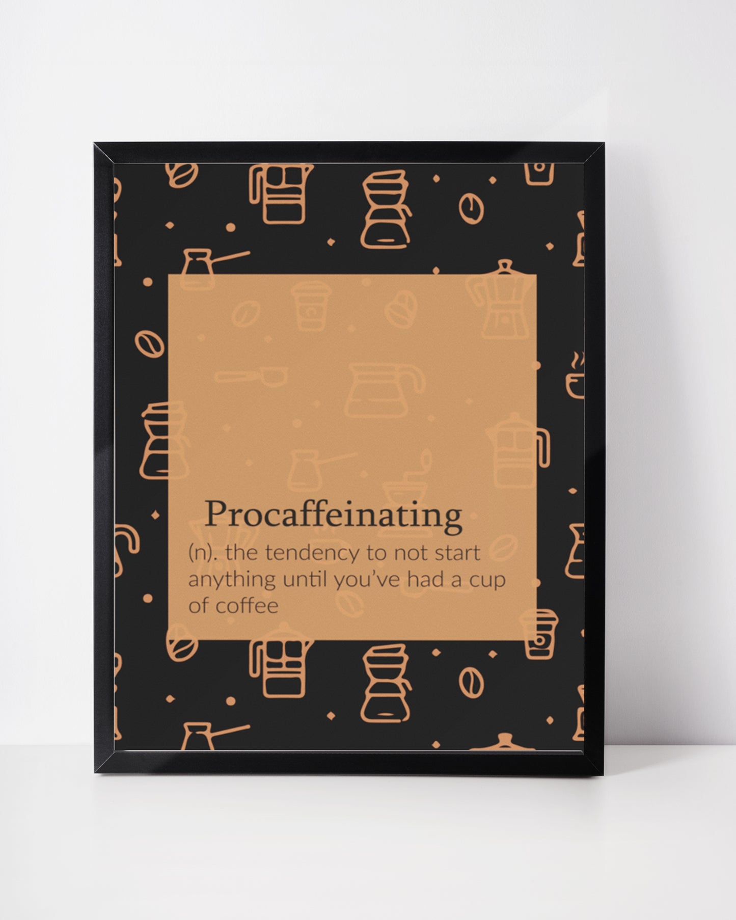 Procaffeinating printed posters for coffee lovers - Muselot