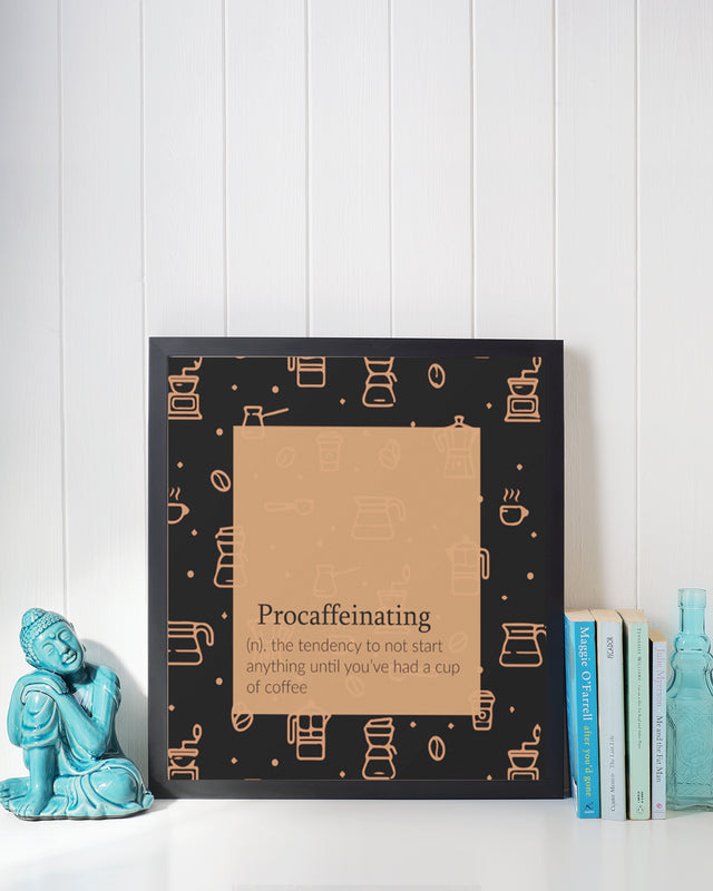 Procaffeinating printed posters for coffee lovers - Muselot