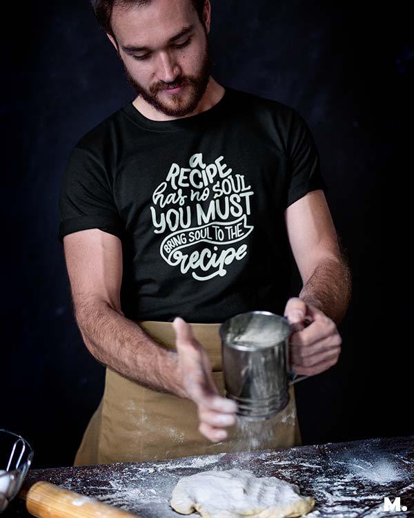 printed t shirts - Bring soul to the recipe - MUSELOT