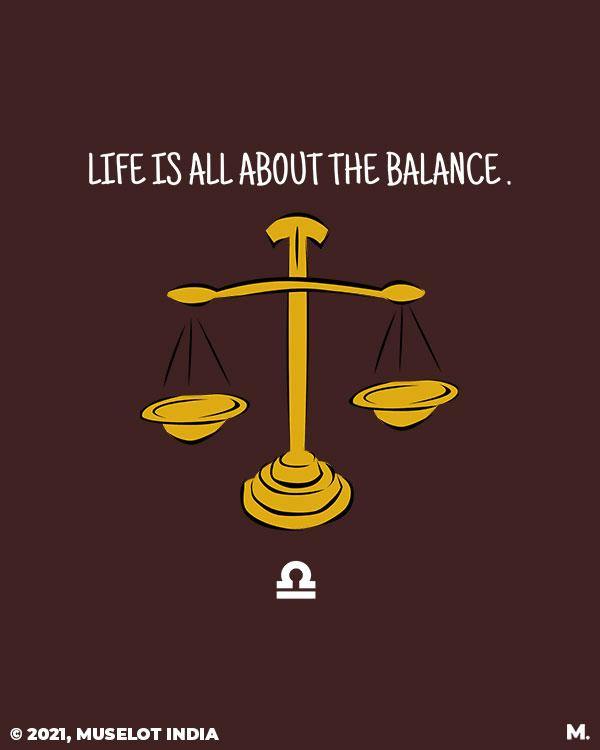 Printed notebooks - The balanced libras - MUSELOT