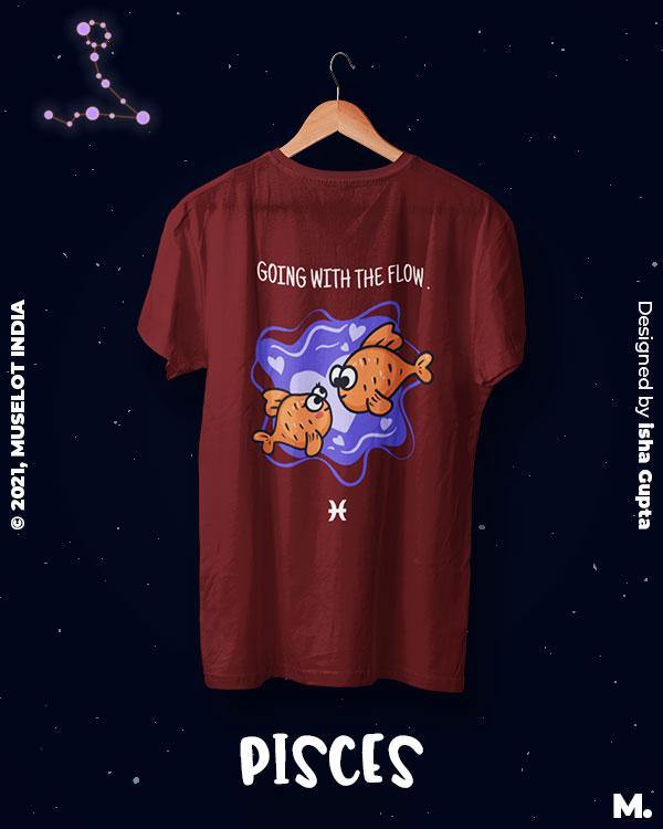 printed t shirts - The creative Pisces - MUSELOT