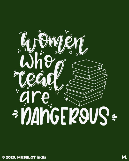 Women who read are dangerous printed hoodies