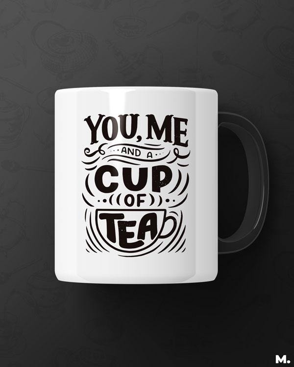 Printed mugs - You, me and a cup of tea - MUSELOT