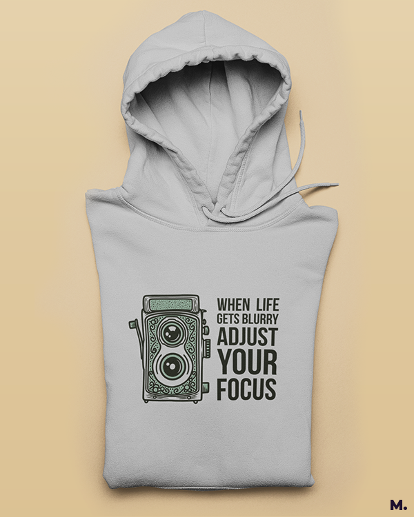 Printed hoodies - Adjust your focus - MUSELOT