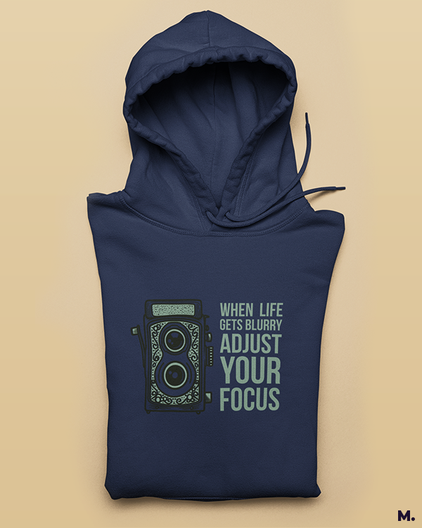 Printed hoodies - Adjust your focus - MUSELOT