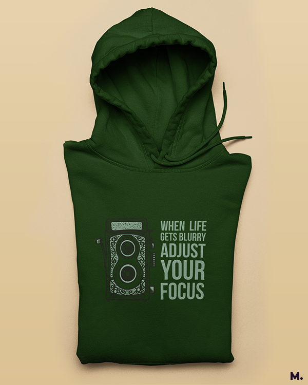 Printed hoodies - Adjust your focus - MUSELOT
