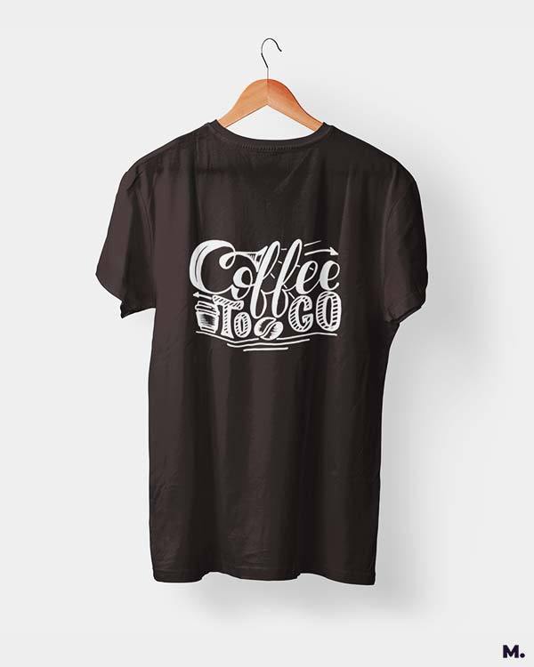 printed t shirts - Coffee to go - MUSELOT