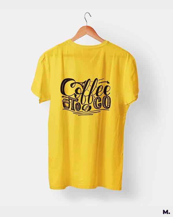 printed t shirts - Coffee to go - MUSELOT