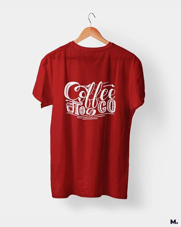 printed t shirts - Coffee to go - MUSELOT