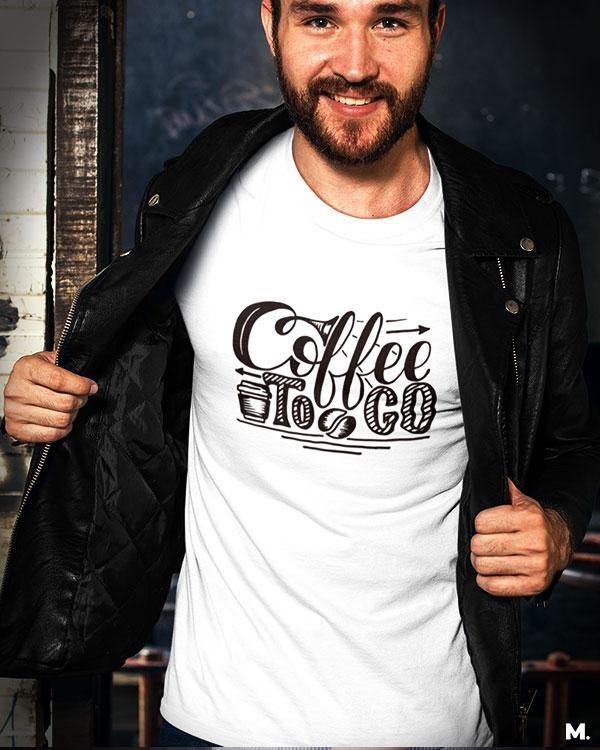 printed t shirts - Coffee to go - MUSELOT