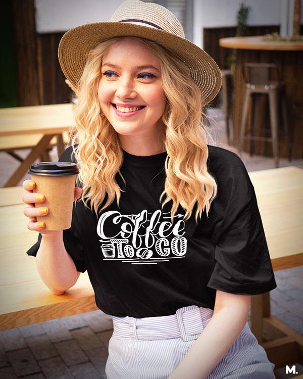printed t shirts - Coffee to go - MUSELOT
