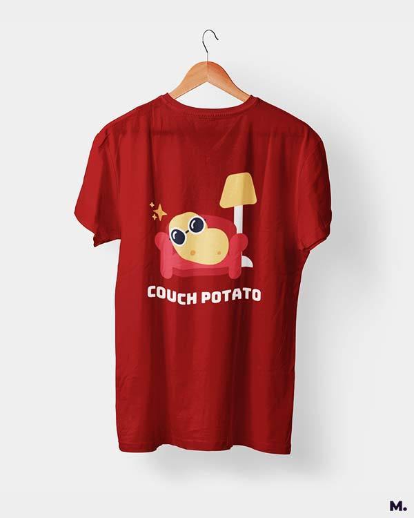 printed t shirts - Couch potato - MUSELOT