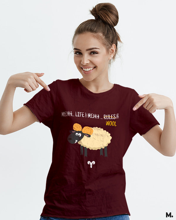 printed t shirts - The independent Aries - MUSELOT