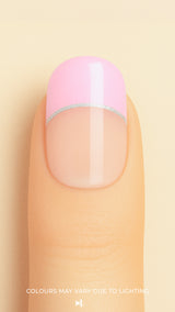 ‘Crowned Petal’ French Tip Nail Stickies