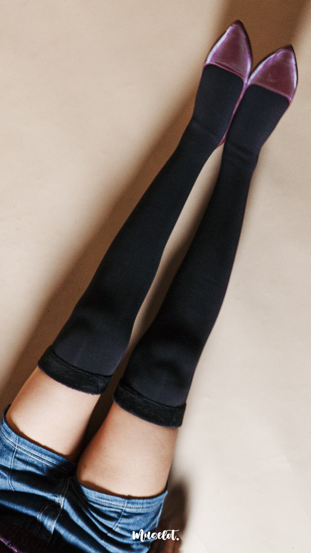 Knee-High Furry Warm Socks