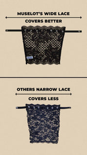 Lacy Mockers Pack of 3 – Black, Beige, Maroon