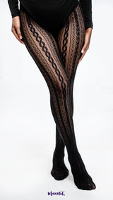 Heritage Braid Designer Lace Stockings
