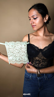Mojito Green - Lace Mockers