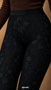 Wild Bloom - Layered Designer Stockings