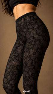 Honey Bloom - Layered Designer Stockings
