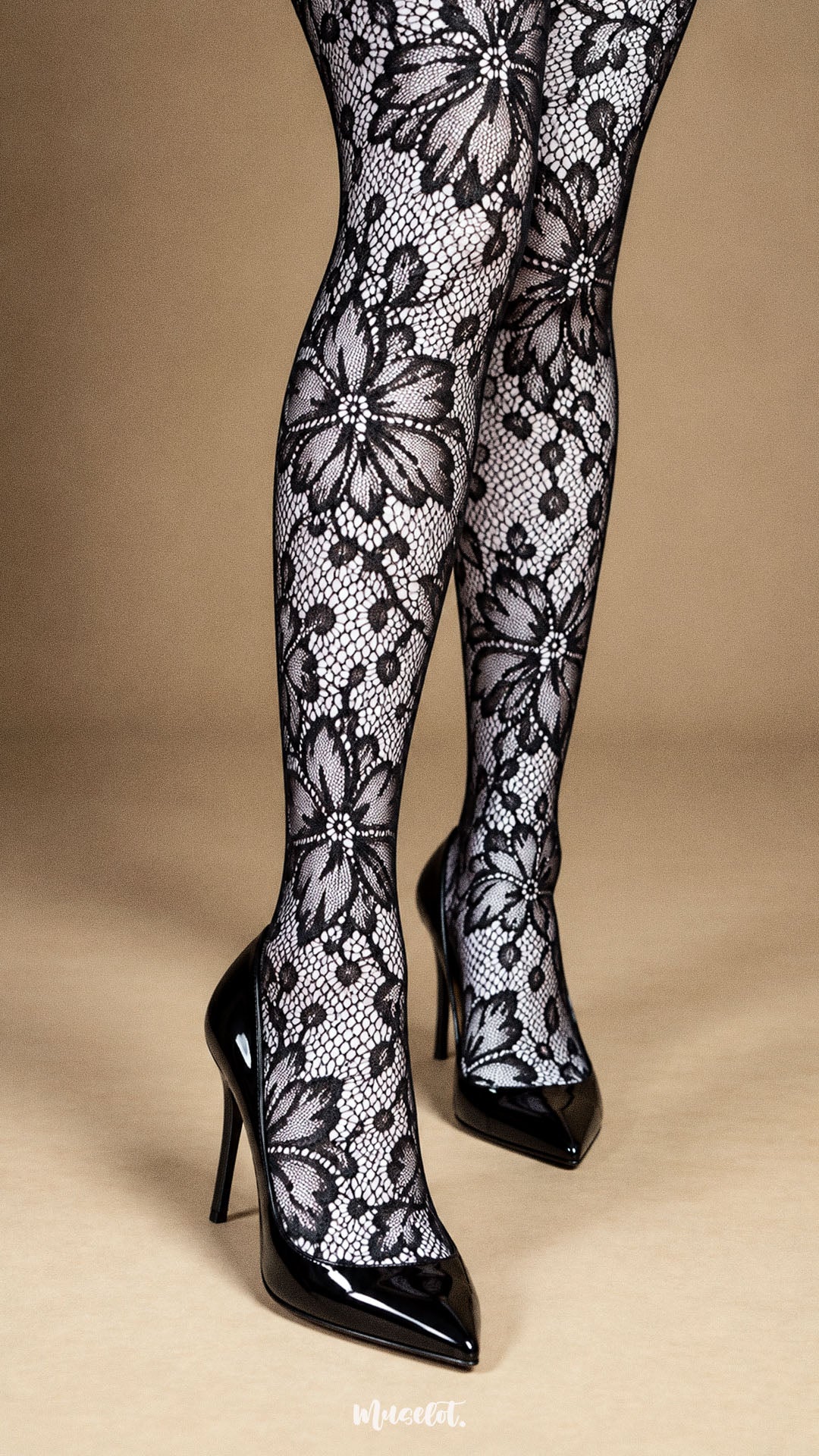 Angel Bloom - Layered Designer Stockings