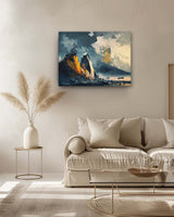 Edge of Twilight modern canvas art
