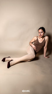 Glossy Semi-Sheer Silky Stockings