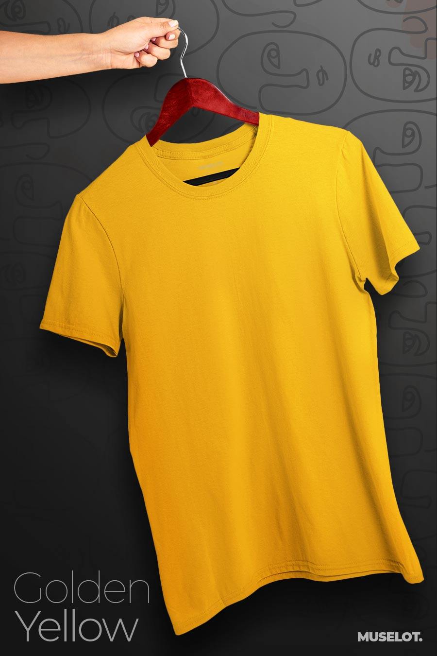 plain t shirts - Plus size t shirts (light solid colors)  - MUSELOT