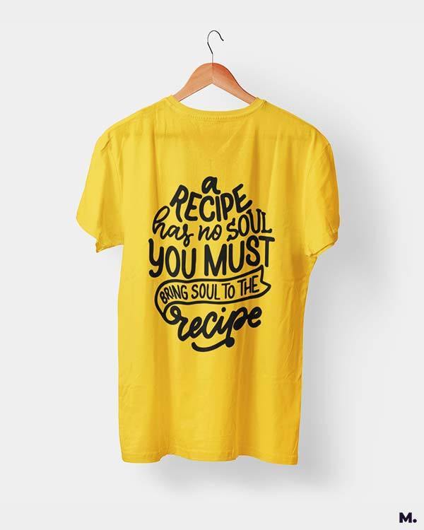 printed t shirts - Bring soul to the recipe  - MUSELOT