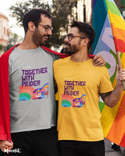 Muselot's Together with pride printed t shirts for LGBTQ pride. 