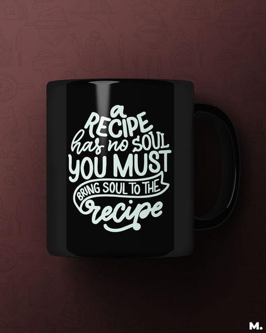 Printed mugs - Bring soul to the recipe  - MUSELOT