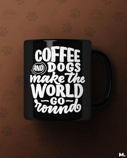Printed mugs - Coffee and dogs  - MUSELOT