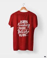 Baby loading printed t shirts