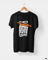 Bake someone happy printed t shirts