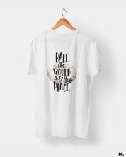 printed t shirts - Bake world a better place  - MUSELOT