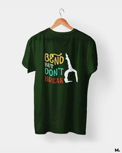 Printed t shirts - Bend but don't break  - MUSELOT