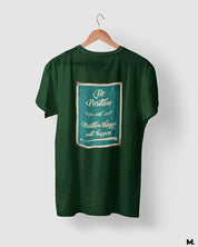 printed t shirts - Be positive for positives  - MUSELOT