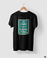 printed t shirts - Be positive for positives  - MUSELOT