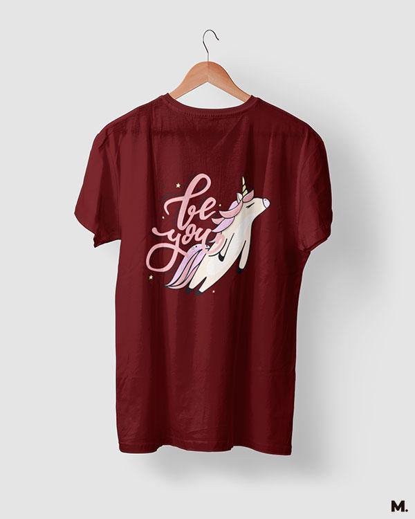 printed t shirts - Be you  - MUSELOT