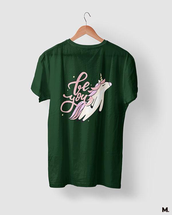 printed t shirts - Be you  - MUSELOT