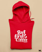 But first, coffee printed hoodies