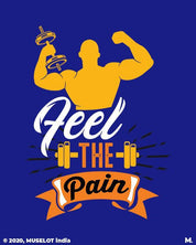 Printed hoodies - Feel the pain  - MUSELOT