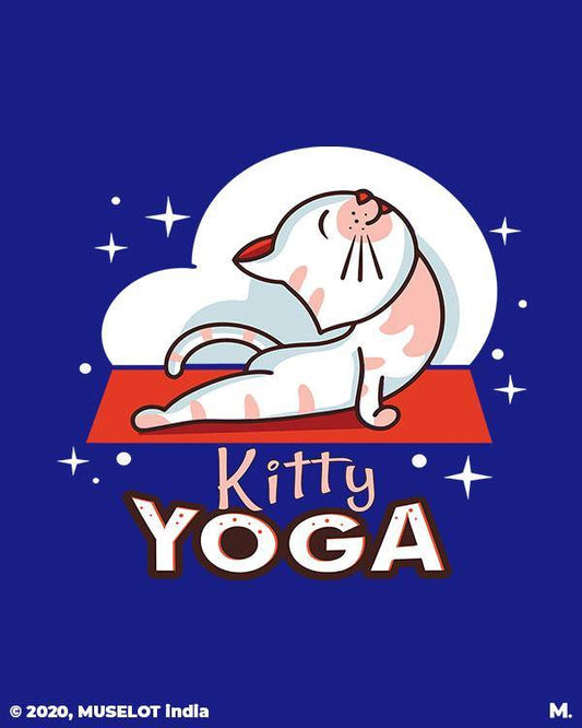 Printed hoodies - Kitty yoga  - Muselot