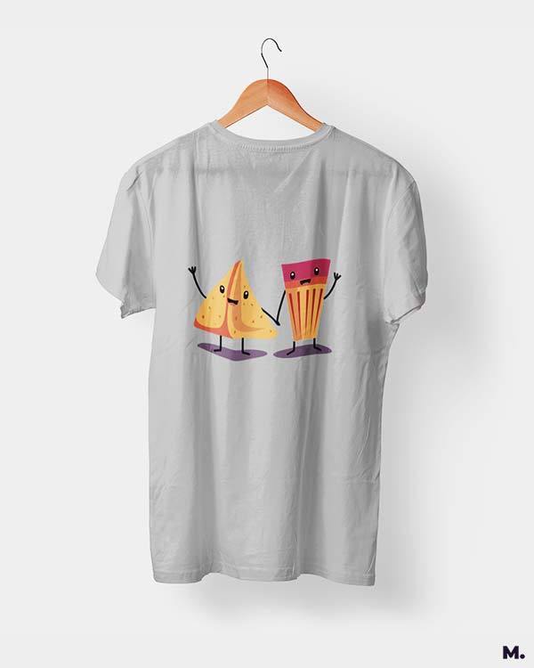 printed t shirts - Chai samosa  - MUSELOT